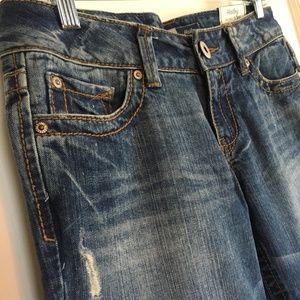 Aeropostale Hailey Skinny Flare Jeans, 7/8 NWT